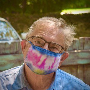 Tie Dye Mask